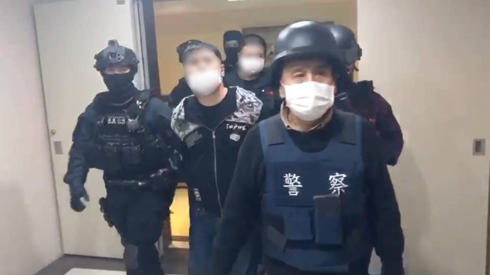 林口警掃蕩不良幫派